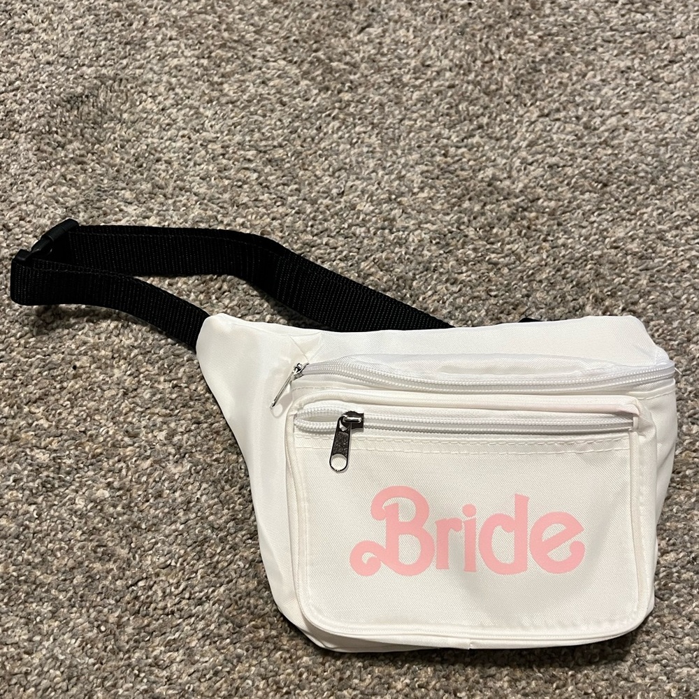 White Bride Fanny Pack Bag